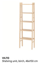 Load image into Gallery viewer, Ikea Vilto Birch Shelf
