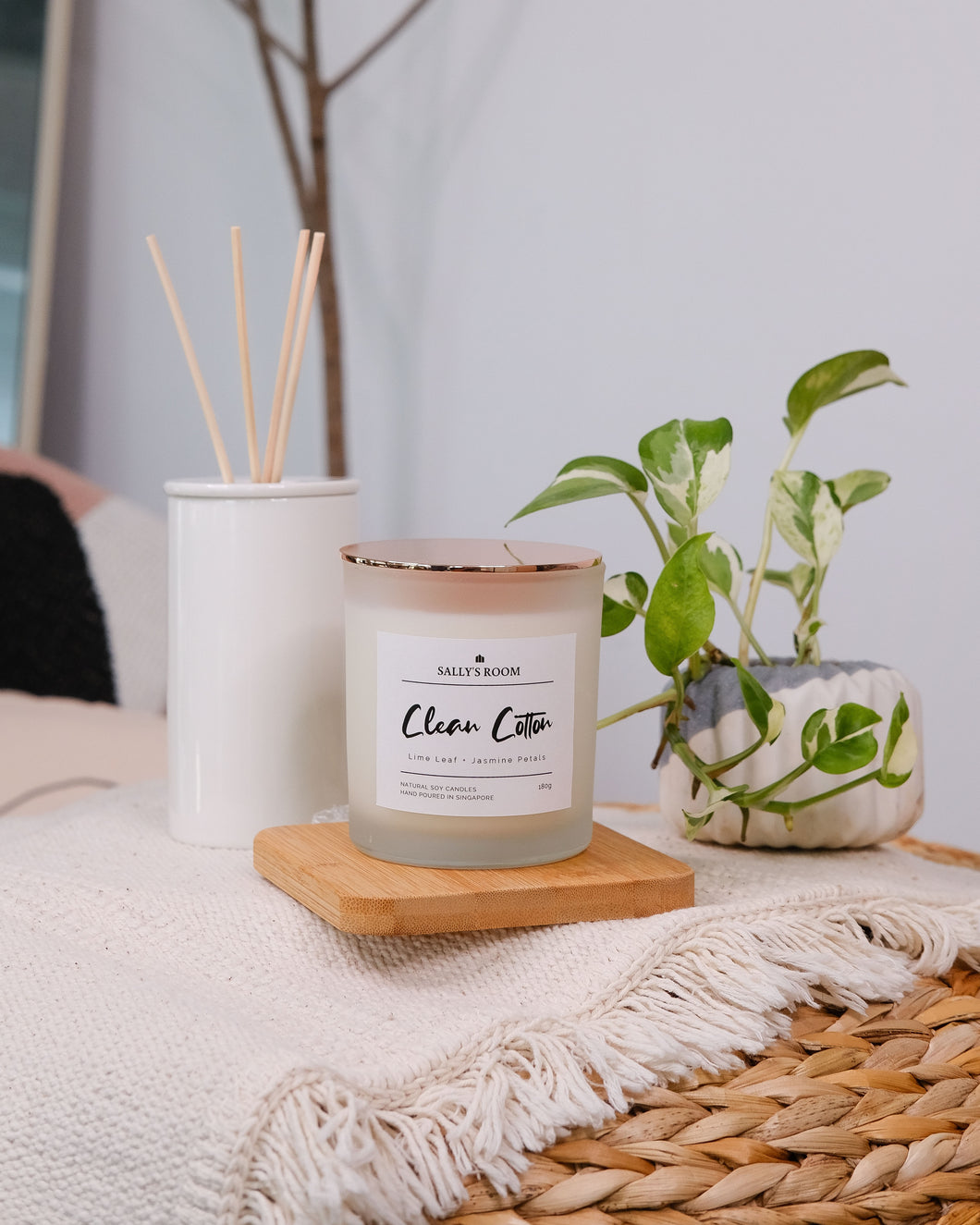 Clean Cotton Candle | 180g
