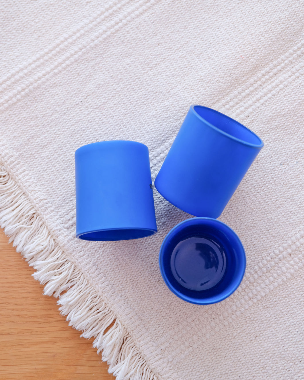 Candle Jars 220ml - Matte Blue | Sally's Room SG